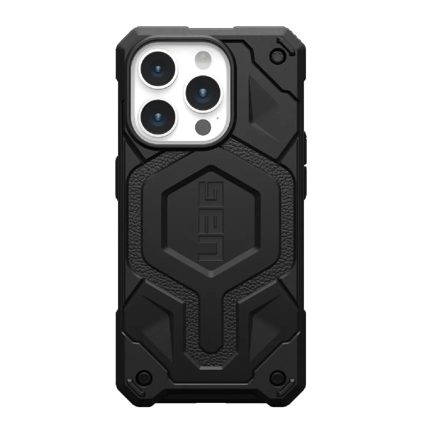 Uag Monarch Pro Magsafe Apple iPhone 15 Pro (6.1') Case - Black (114221114040), 25 FT. Drop Protection(7.6M),5 Layers Of Protection,Tactical Grip