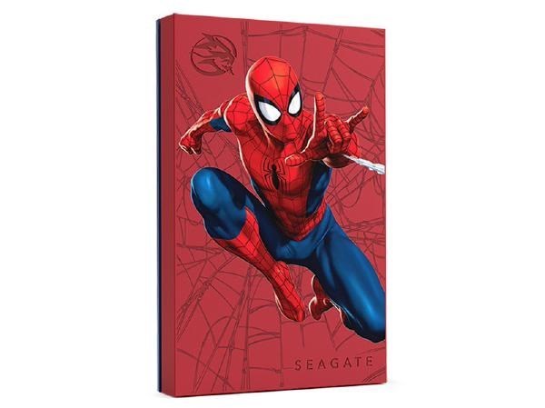 Seagate Firecuda Spider-Man 2TB Gaming Portable HDD, RGB, Usb 3.0, 3YR