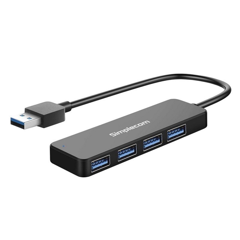 Simplecom CH342 Usb 3.0 SuperSpeed 4 Port Hub For Notebooks