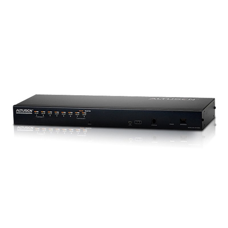 Aten 8 Port Cat 5 High-Density KVM Over The Net
