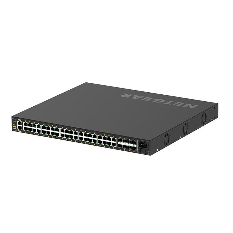 Netgear Av Line 48-Port Managed Switch, Poe+(40), 480W, SFP(8), Life WTY