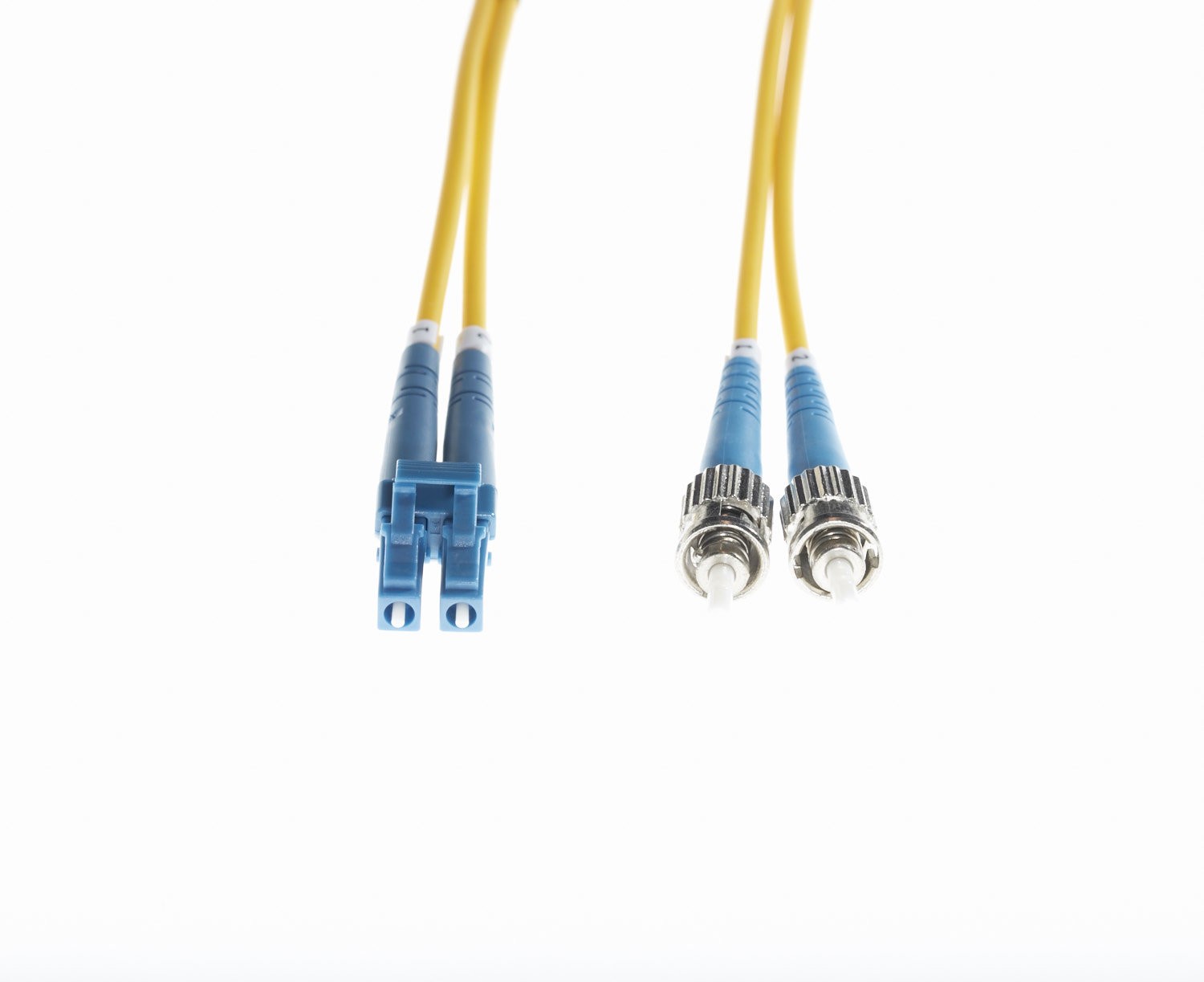 4Cabling 5M LC-ST Os1 / Os2 Singlemode Fibre Optic Cable : Yellow