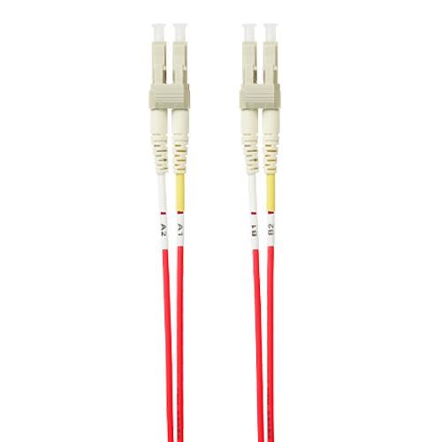 4Cabling 3M LC-LC Om4 Multimode Fibre Optic Patch Cable: Red