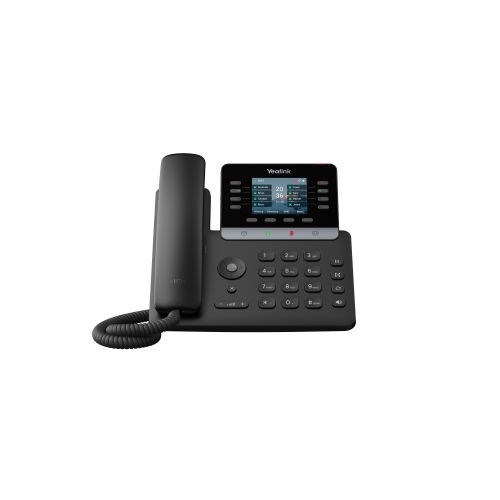 Yealink SIP-T73U IP Phone, 2.8" Color Display, 12 SIP Accounts, HD Voice, USB & PoE, Bluetooth & Wi-Fi via Adapter