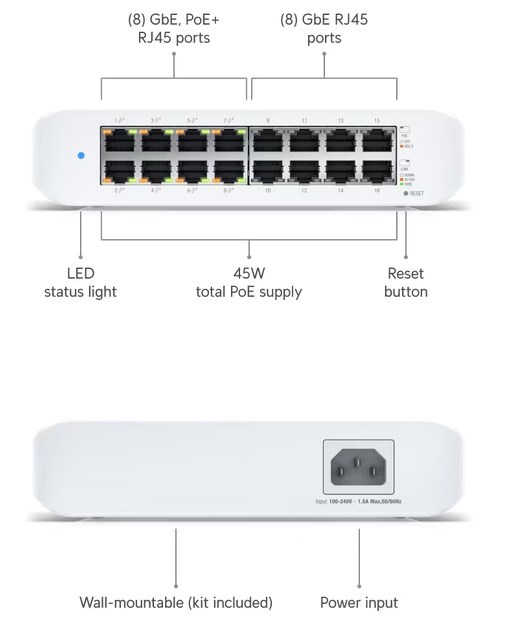 Ubiquiti Switch Lite16