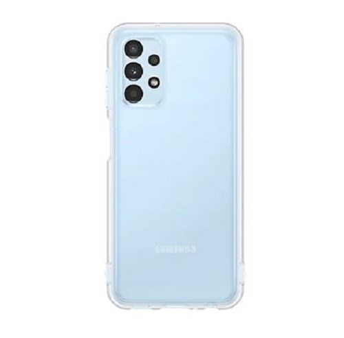Samsung Galaxy A13 4G (6.6') Soft Clear Cover - Transparent (Ef-Qa135ttegww), Sleek & Subtle, Battles Against Bumps & Scratches, Durable