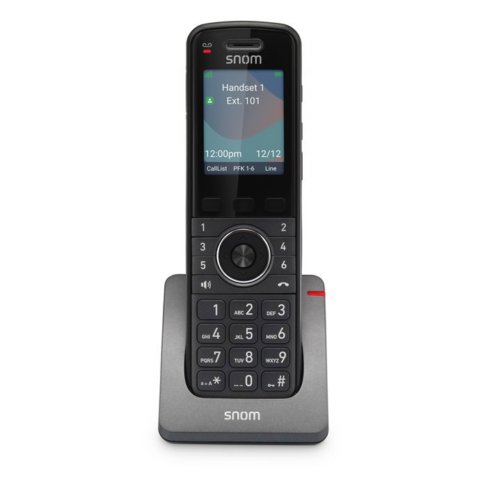Snom M55 Dect Handset, Bluetooth, HD Audio Quality, Long Standby Time, Backlit Keys, Advanced Audio Quality, For Psu Use Ips-4661-Au