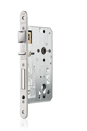 Salto European Lockcase With Deadbolt 60MM Backset 32MM Ansi Fore End Stainless Steel