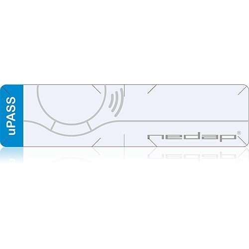 Nedap uPASS Long-Range Vehicle Identification UHF Windshield Tag Tamper Resistant Wiegand, 26-Bit(QTY of 1)