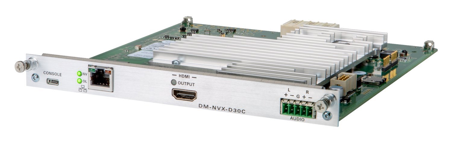 DM NVX® 4K60 4:4:4 HDR Network AV Decoder Card