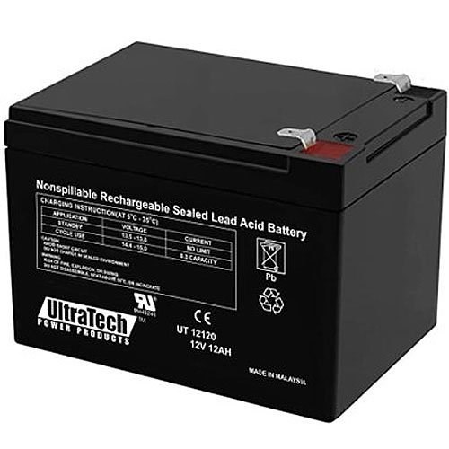12V 12AH Sealed Lead Acid Battery, F2 Terminal