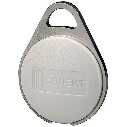 Conekt Series 13.56 MHz High Security Key fob, 25-Pack, Grey