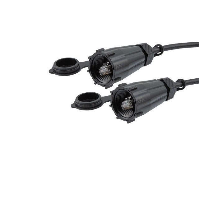 Category 6a IP68 Waterproof Ethernet Cable Assembly