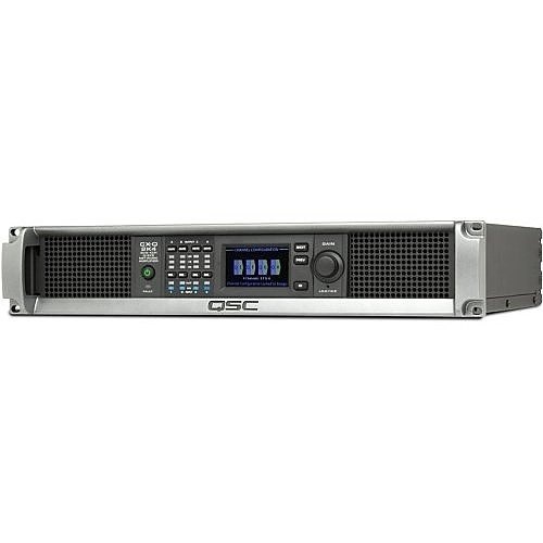 4-Channel Network Amplifier with Mic/Line Inputs, 8000W