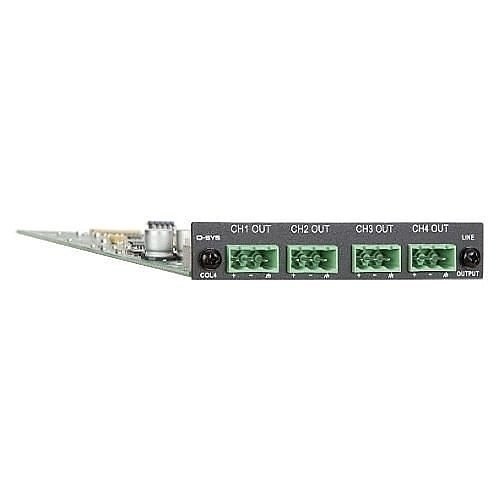 4-Channel dB Analog Line Output Card