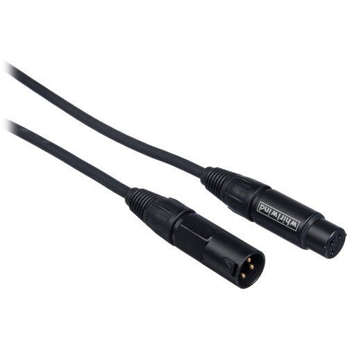Accusonic+2 XLR Male to XLR Female Microphone Cable (25')