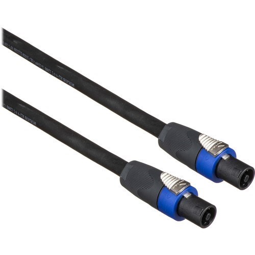 4 Conductor Speaker Cable, Speakon to Speakon (12 Gauge) - 25'