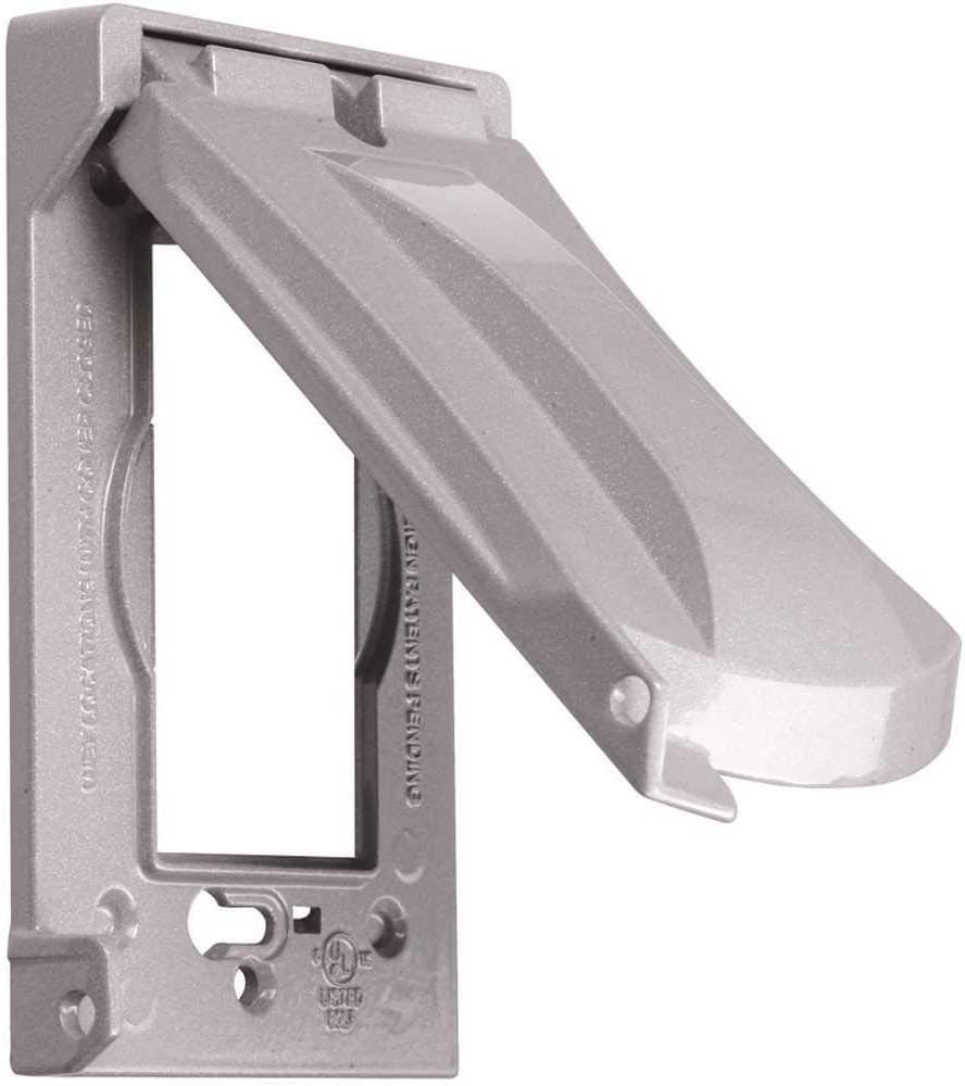 Hubbell Bell Single-Gang Weatherproof Flip Cover