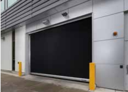 Low Headroom Rubber Overhead Door