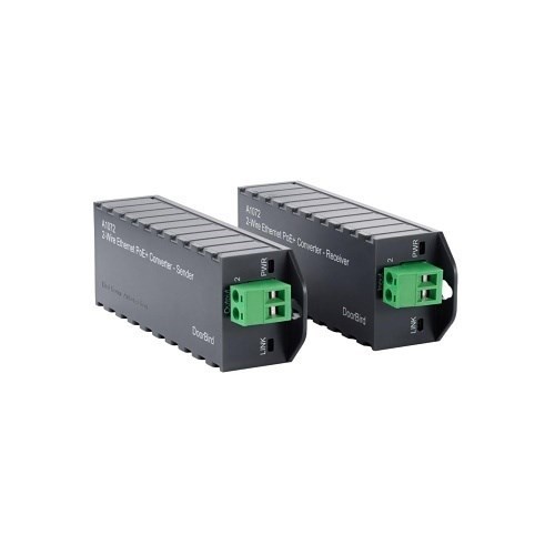 2-Wire Ethernet PoE+ Converter A1072, 262' Transmission Range