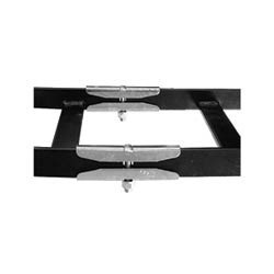 Cable Runway Butt-Splice Kit, 0.38" W x 1.5" H x 5" L, Black