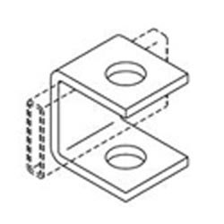 Runway Support Brackets 3/8"; Gold