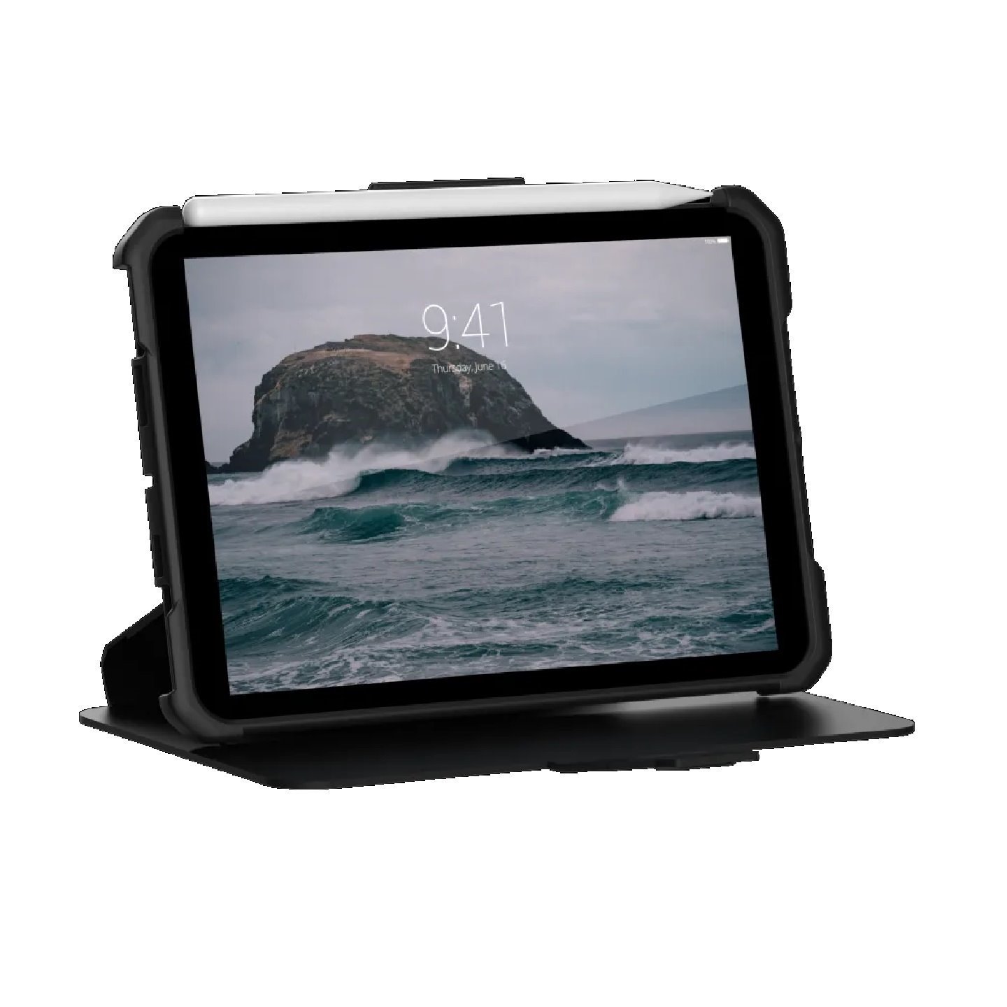 Uag Metropolis Se Apple iPad Mini (8.3') (6TH Gen) - Black (12328X114040), Drop+ Military Standard, Adjustable Stand, Soft Impact-Resistant Core