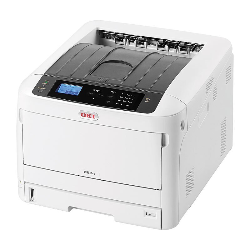 OKI C834DNW A3/A4 Colour Laser Printer with Duplex, Network, and Wireless