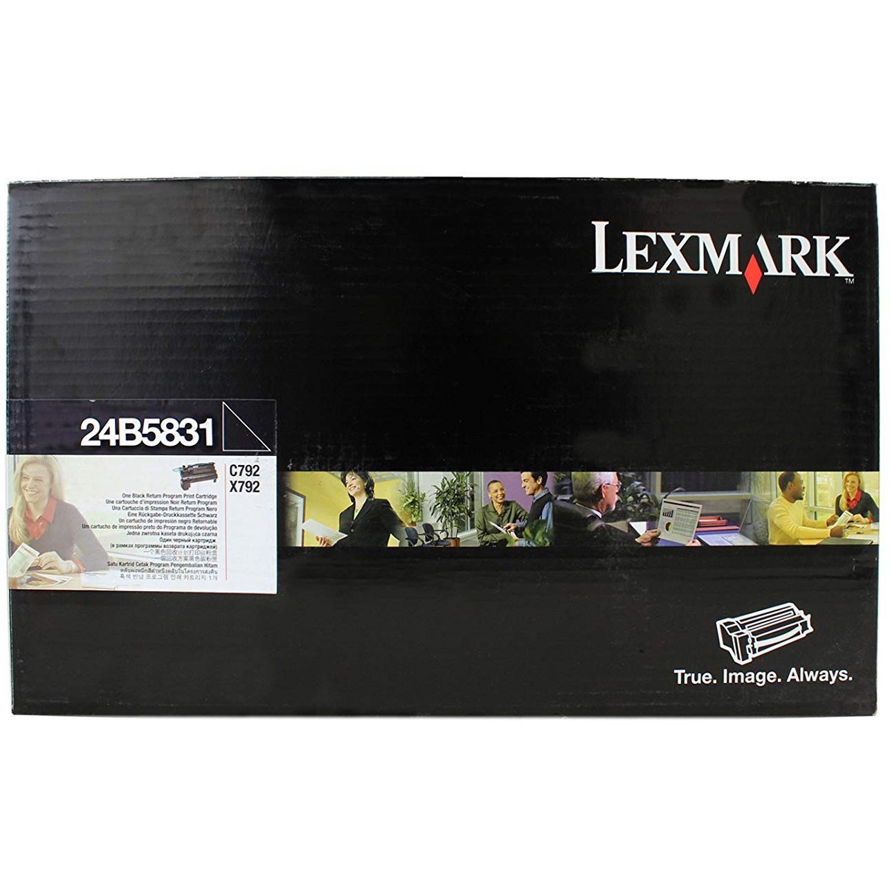 Lexmark 24B5831 Original Laser Toner Cartridge - Black Pack