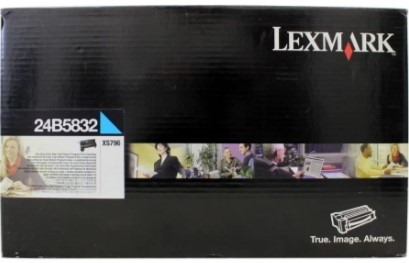 Lexmark 24B5832 Original Laser Toner Cartridge - Cyan Pack