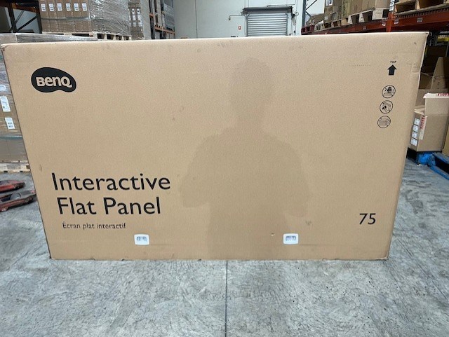 BenQ Demo RM7503 75 450Nits 300001 Os Uhd 3840X2160 40 Point Ir Touch Anti-Glare