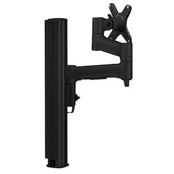 Atdec AWMS-4640 Mounting Arm for Monitor - Black