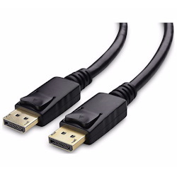 8WARE 2 m DisplayPort A/V Cable for Audio/Video Device, TV, Projector, Notebook