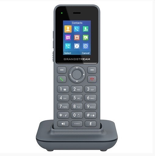 Grandstream DP725 DECT Cordless HD Handset for Mobility, HD handset, Up to 20 SIP Accounts Per System; Up to 20 Lines Per Handset, DECT Authentication