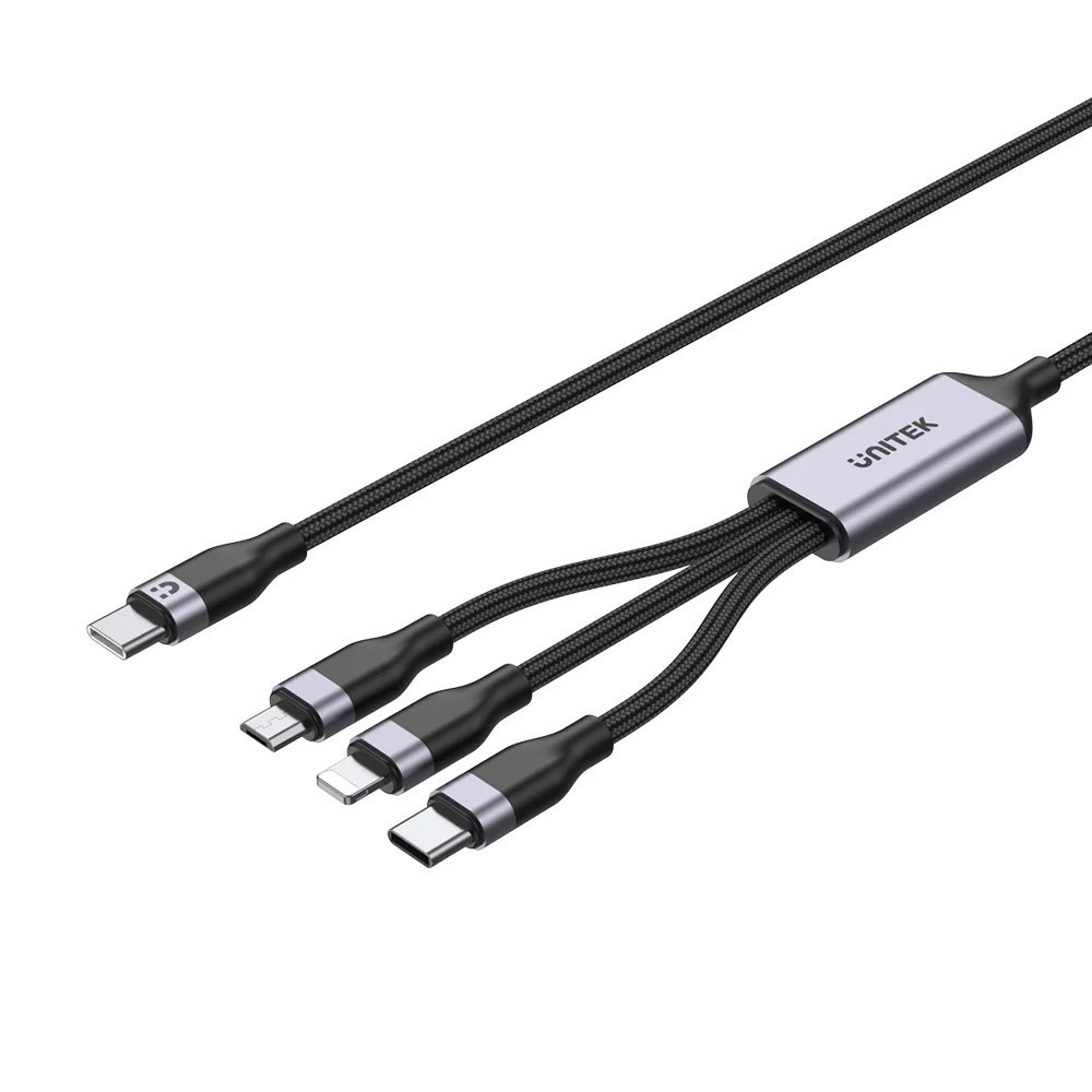 Unitek 3-In-1 Usb-C To Lightning Micro