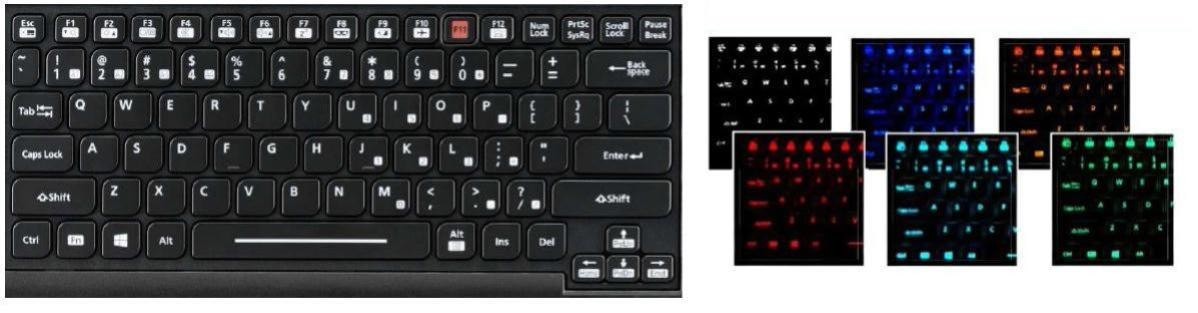 Panasonic Toughbook FZ-55 - Backlit Keyboard Upgrade