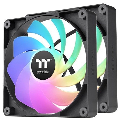 ThermalTake THM Fan 140Mm-Ct140-Argb-Black-2Pack