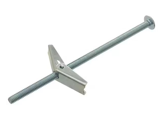 1/4 in. x 3 in. Zinc-Plated Toggle Bolt with Round-Head Phillips Drive Screw