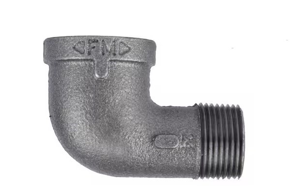 Black Iron 90 Degree Street Elbow, 1 in.