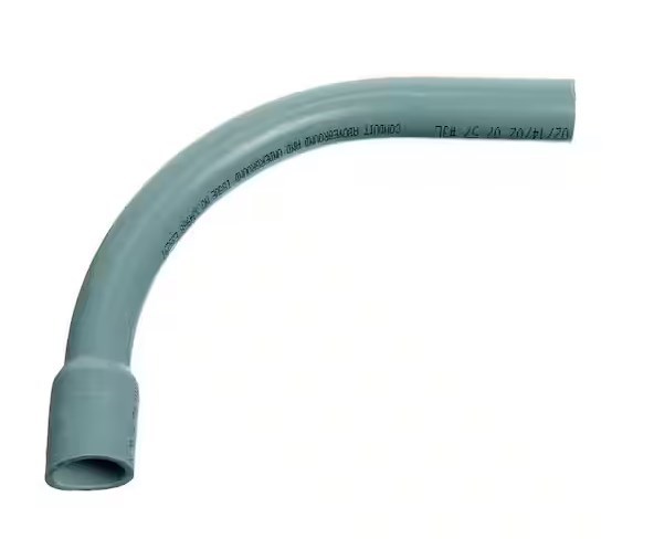 1/2 in. 90-Degree Schedule 40 Standard Radius Belled End Elbow