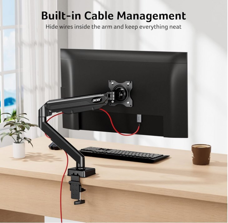 Single Monitor Mount (Adjustable)