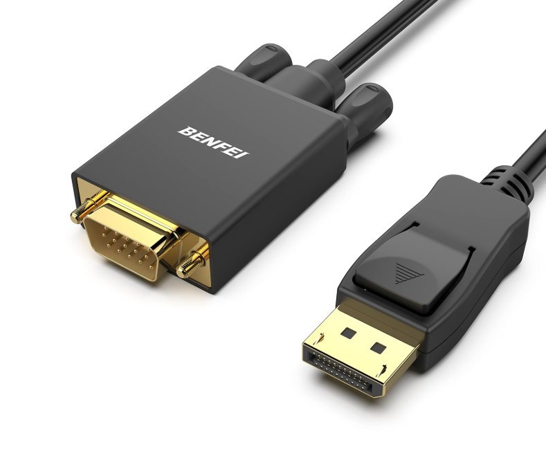 DisplayPort to VGA Cable, 1.8M