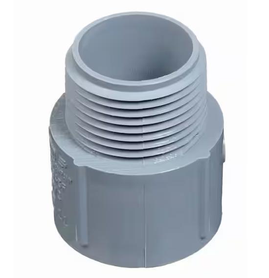 2 in. PVC Male Adapter