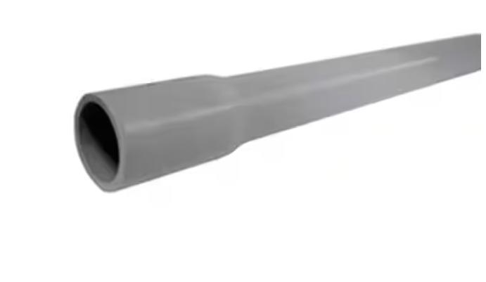 2 in. x 10 ft. Gray Non-Metallic PVC Schedule 40-Conduit