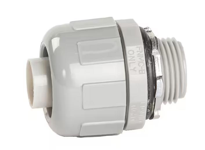 1/2 in. 2-Piece Straight Liquid Tight Connector