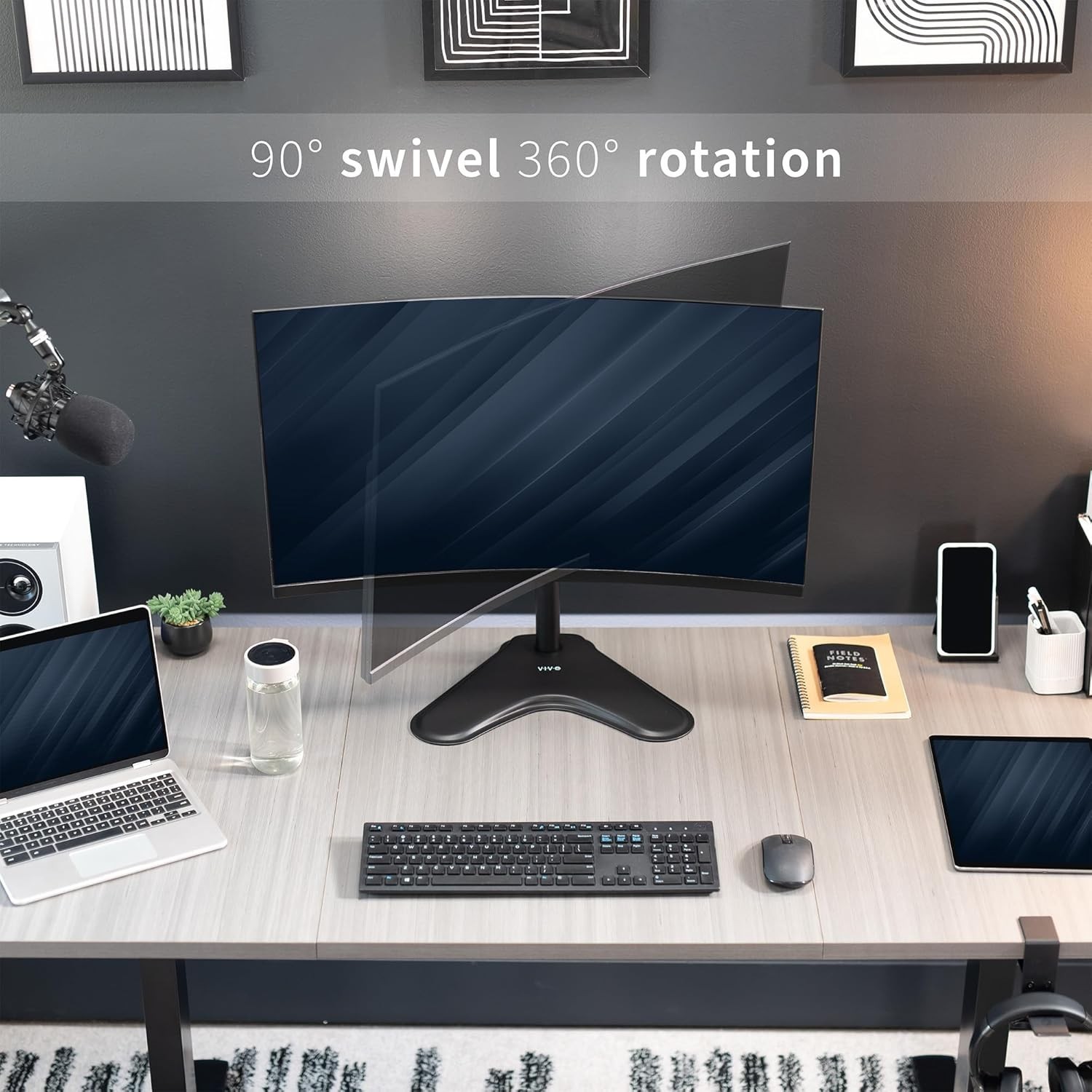 Single Monitor Desk Stand