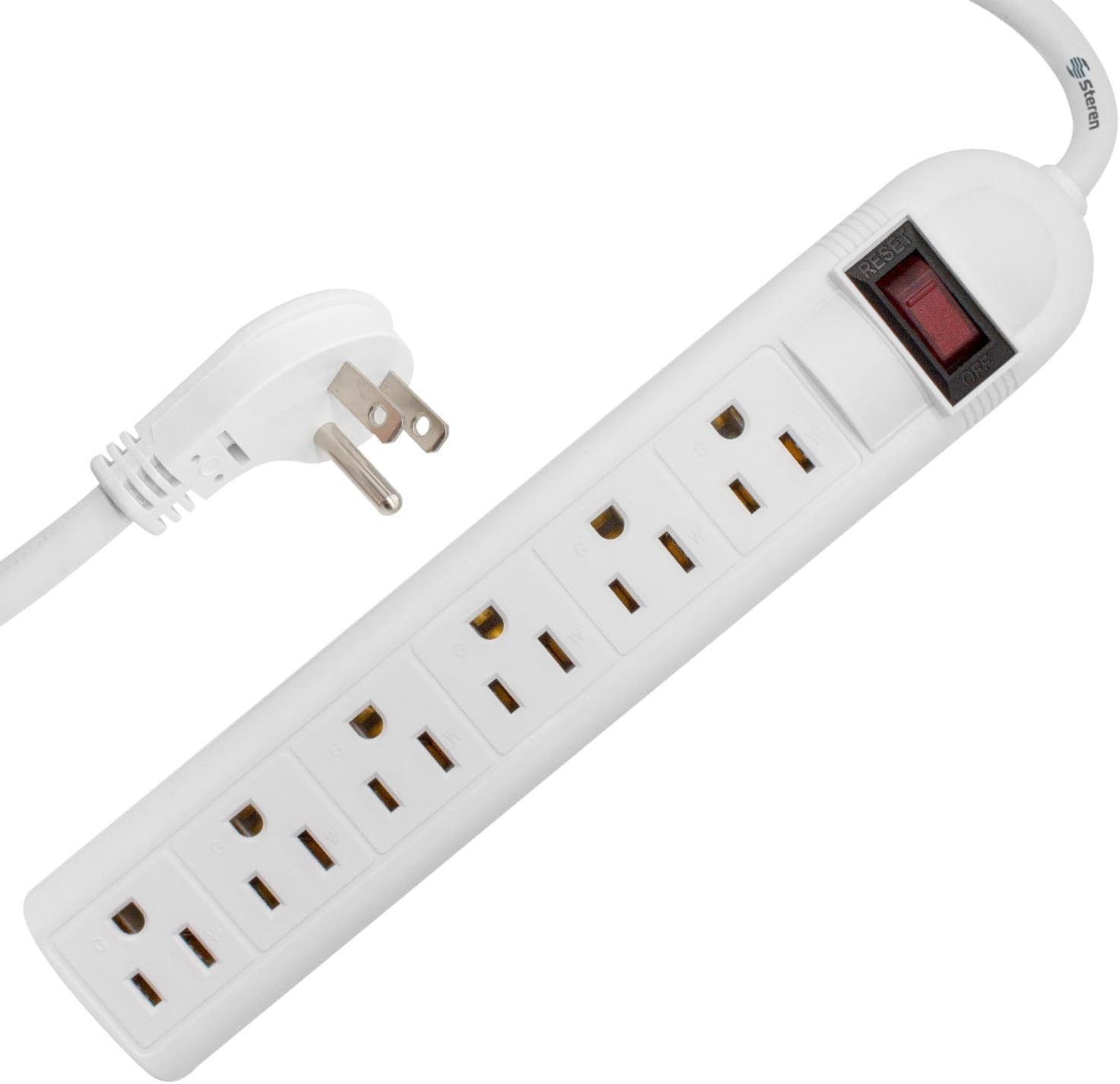 PowerStrip 3ft Right Angle Plug