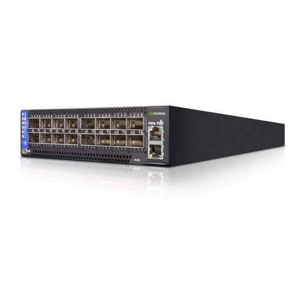 Nvidia MSN2100-CB2FC 100Gbe 1U Switch, Cumulus, 16xQSFP28, 2xPSU