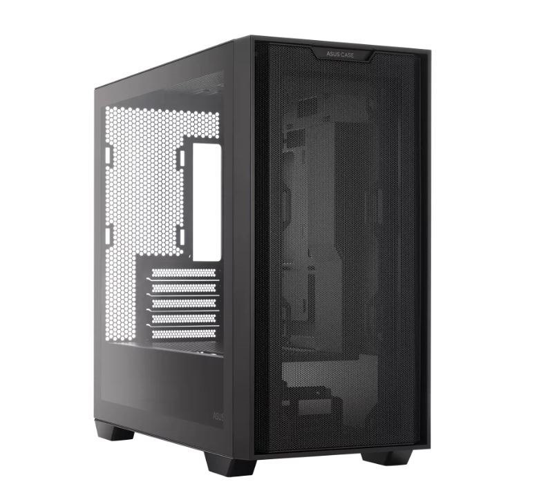 Asus A21 micro-ATX Case Offers Support For 360 MM Radiators, And 380 MM Graphics Card, Black