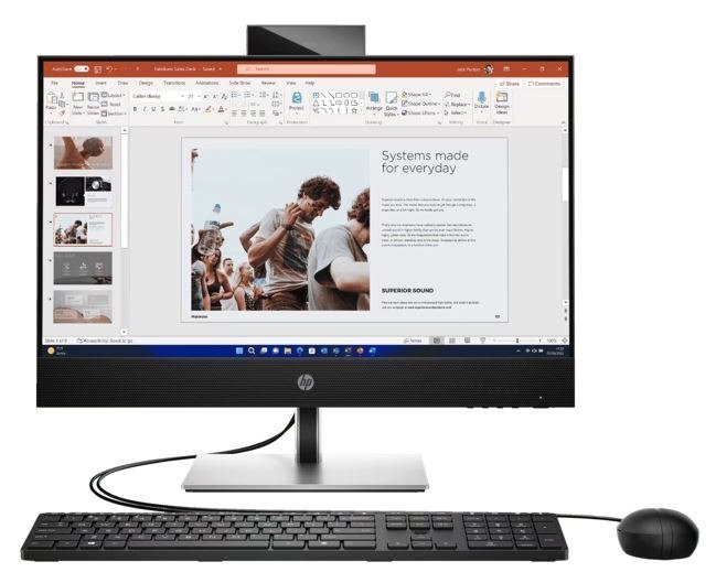HP ProOne 440 G9 Aio, Core I5-13500T Up To 4.6Ghz, 16GB, 1TB SSD, 23.8 FHD, Win 11 Pro, 1Yr